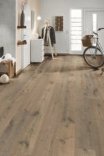 Hebeta-Organic-Rigid-Core van Hebeta in de kleur Bruin-Eiken - PVC vloeren