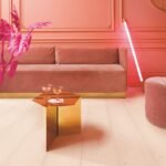Quickstep-Capture van Quickstep in de kleur Eik-Geverfd-Roze - PVC vloeren